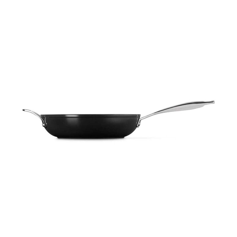 Le Creuset Non-Stick Ceramic Deep Frying Pan with Helper Handle 26cm image number 2